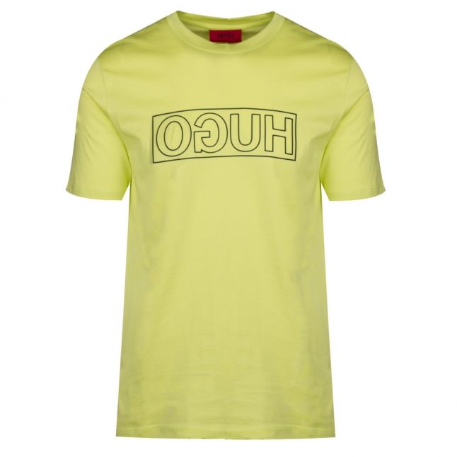 Mens Yellow Dicagolino S/s T Shirt