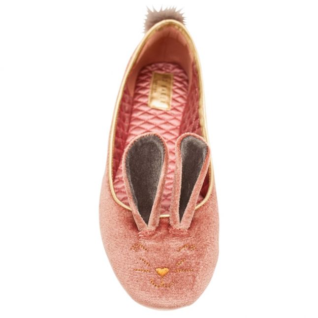 Womens Pink Bellamo Slippers