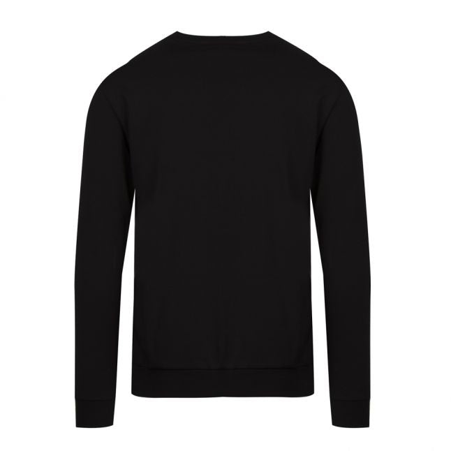 Mens Black Dicago202 Crew Sweat Top