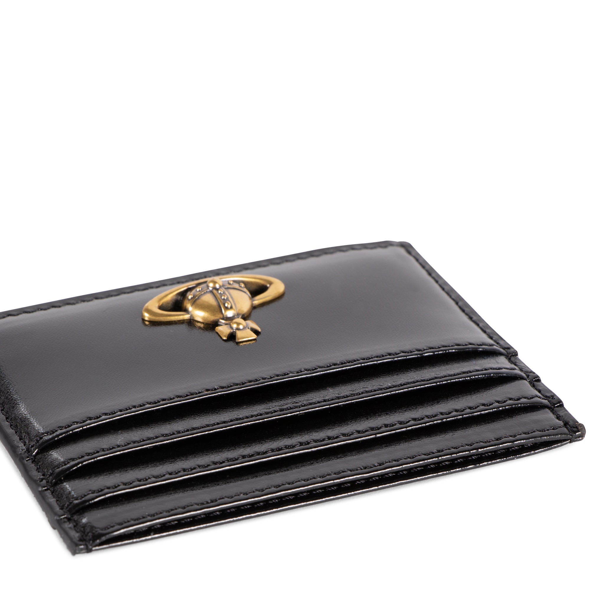 Womens	Vivienne Westwood Black Orb Card Holder