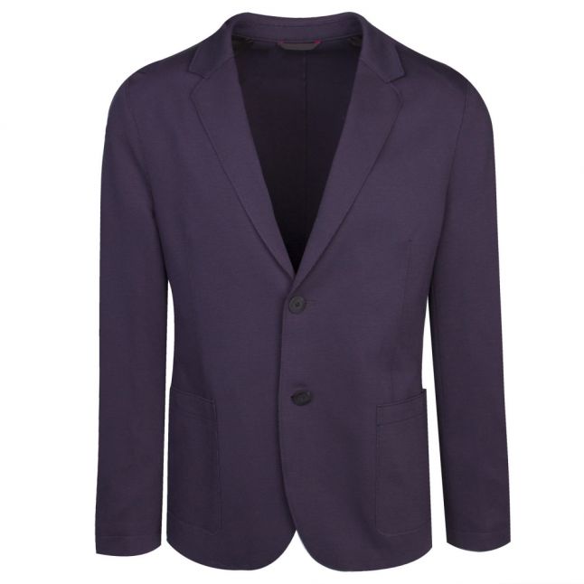 Mens Navy Agaltu Jersey Blazer