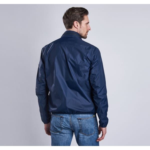 Mens Navy Scarp Casual Jacket