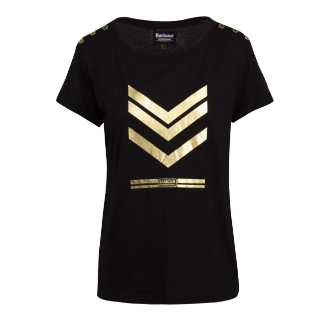 Womens Black Scorpion S/s T Shirt