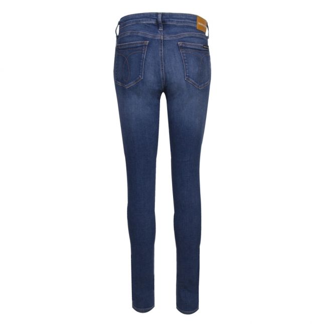 Womens Tiger Blue CKJ 011 Mid Rise Skinny Fit Jeans