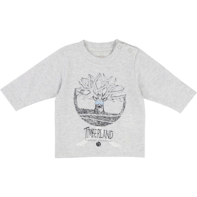 Baby Grey Tree L/s T Shirt