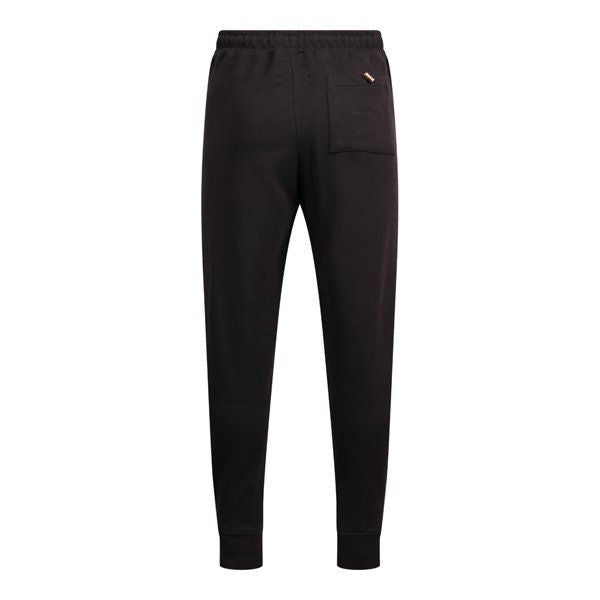 Mens Black Toggle Joggers