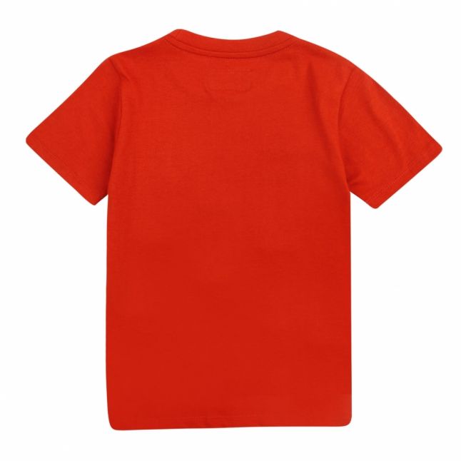 Boys Terracotta Logo Patch S/s T Shirt