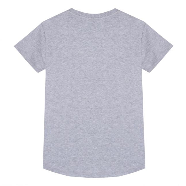 Boys Grey Marl Cosmic Logo JB S/s T Shirt