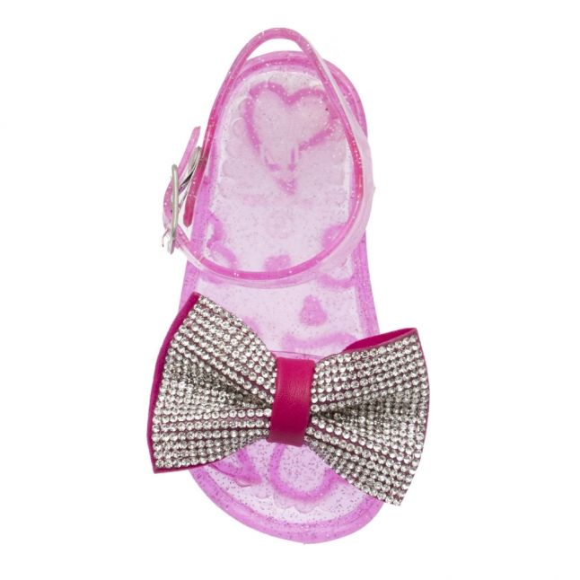 Baby Raspberry Dalia Bow Sandals (22-27)