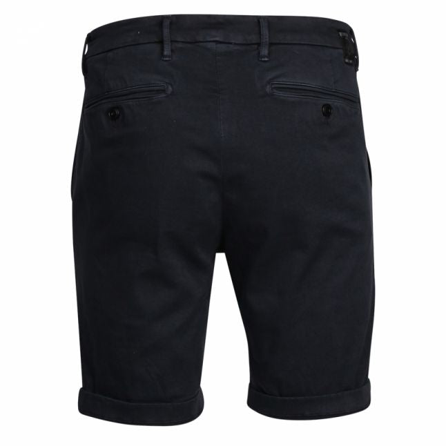 Mens Navy Lehoen Hyperflex Chino Shorts