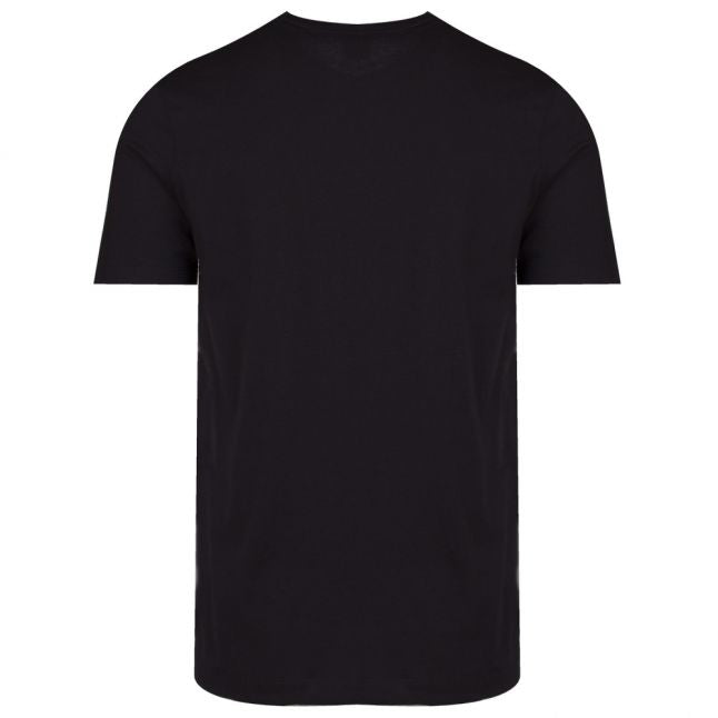 Mens Black Big Logo Custom Fit S/s T Shirt