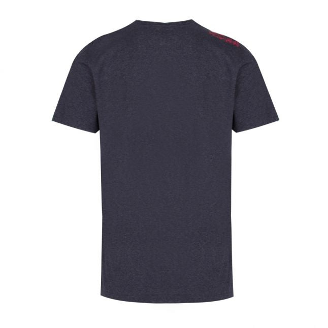 Athleisure Mens Navy Tee Small Logo S/s T Shirt