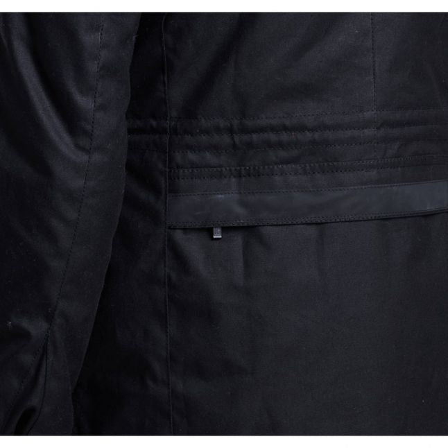 Mens Black Delta Waxed Jacket