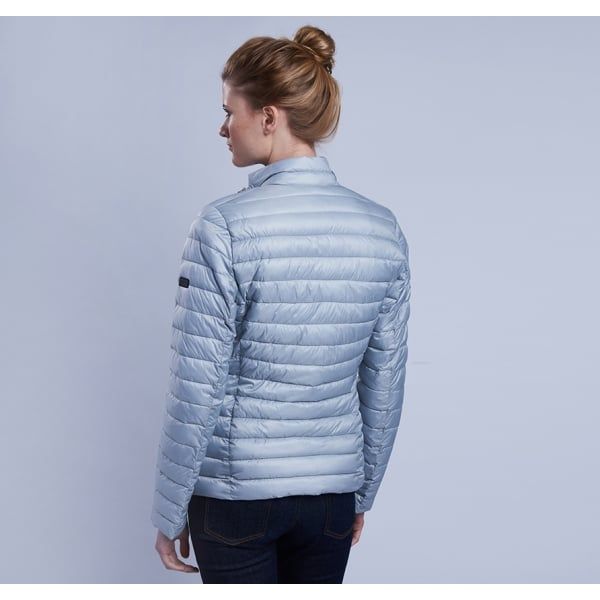 Womens Ice White Firth Quilted Jacket