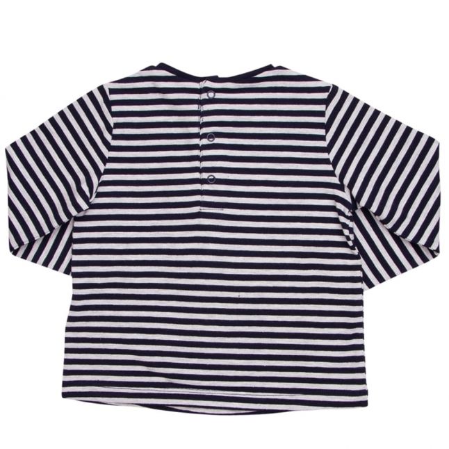 Baby Navy Rocker L/s T Shirt