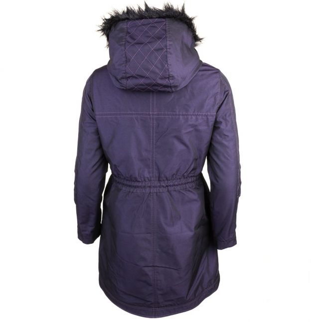 Womens Navy Edmonda Parka