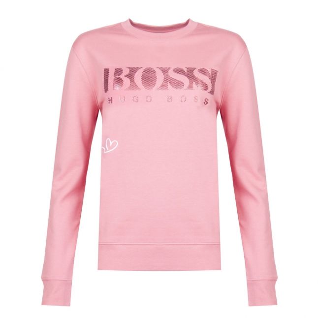 Casual Womens Medium Pink Tacasual Logo Sweat Top