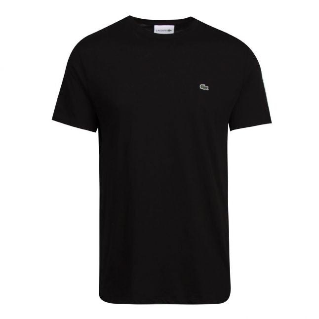 Mens Lacoste Black Basic S/s T Shirt