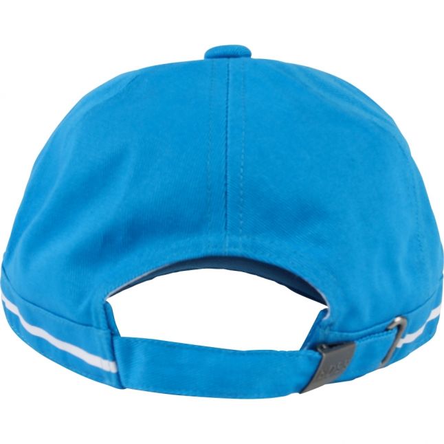 Boys Bright Blue Small Logo Cap