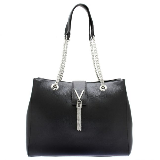 Womens Black Divina Large Tote Bag