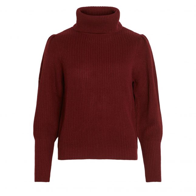 Womens Cabernet Vilou Rollneck Knit