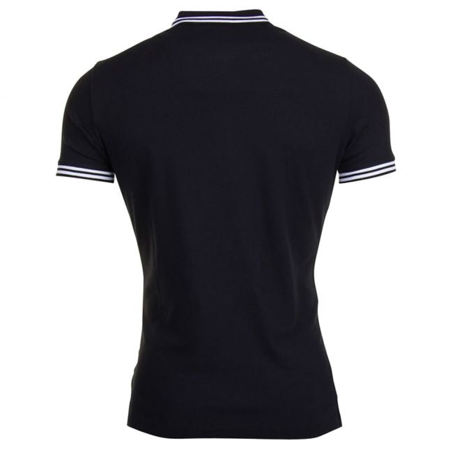 Mens Black T-Randy S/s Polo Shirt