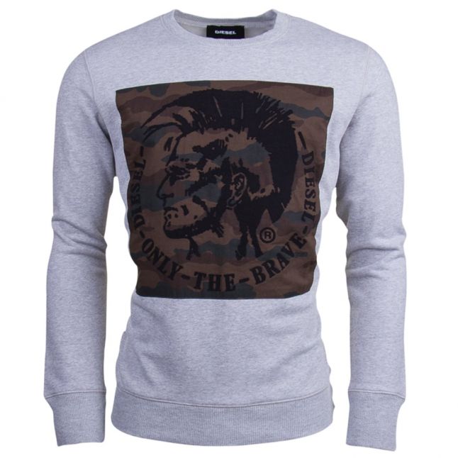 Mens Grey S-Joe-RB Sweat Top