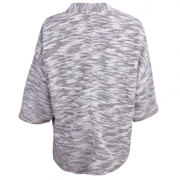 Womens Open Grey Takimono Cardigan