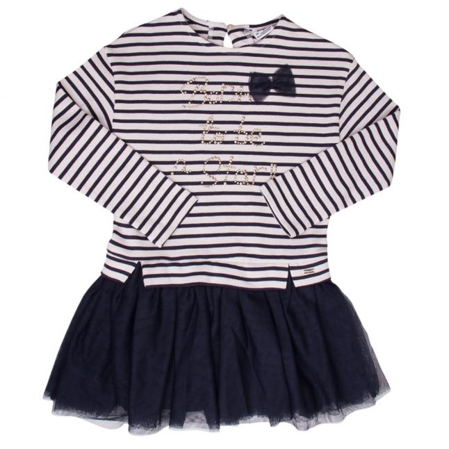 Girls Eclipse Striped Top Dress