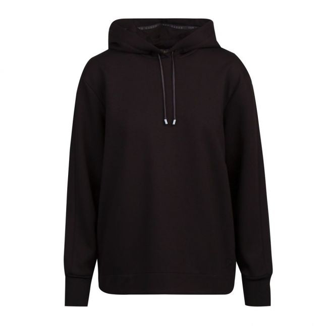 Womens Black Salara Relaxed Hoodie