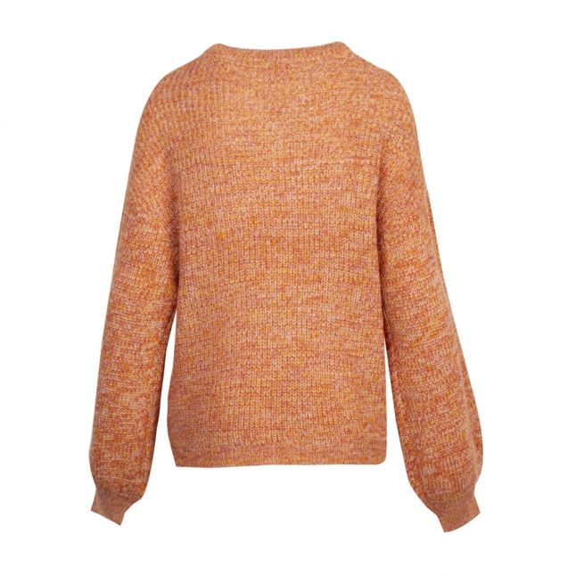 Womens Apricot Visee Balloon Sleeve Knitted Jumper