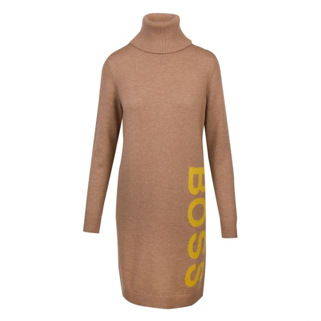 Casual Womens Camel Wabellettas Logo Dress