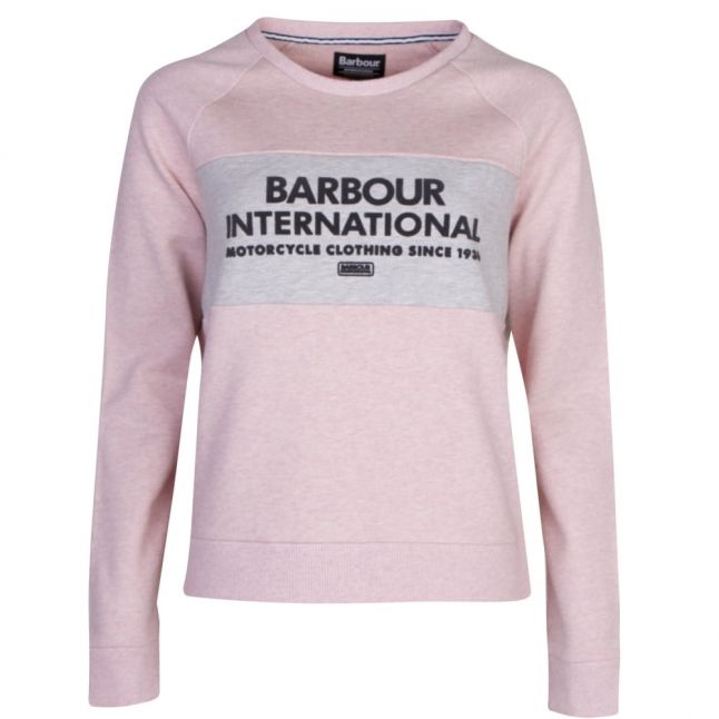 Womens Pale Pink Triple Sweat Top