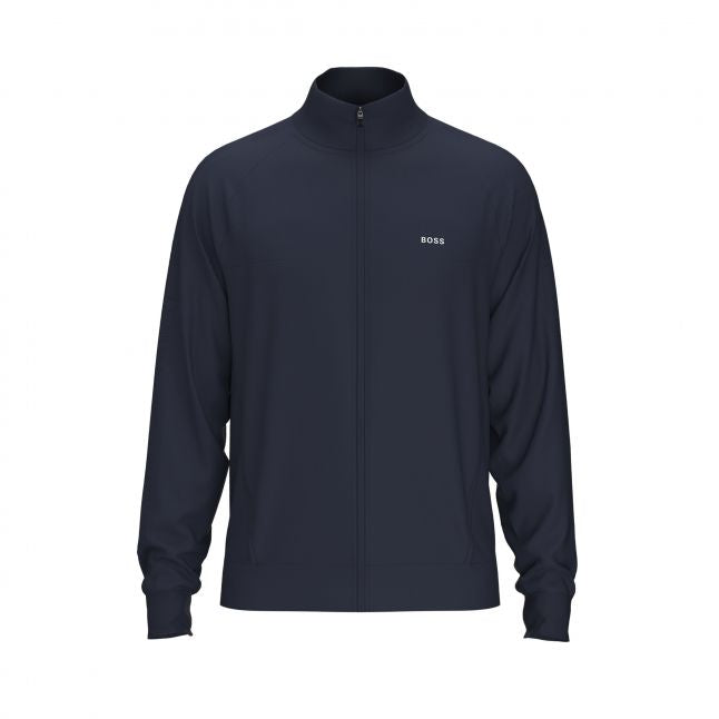 Mens Navy Skaz 1 Zip Sweat Jacket