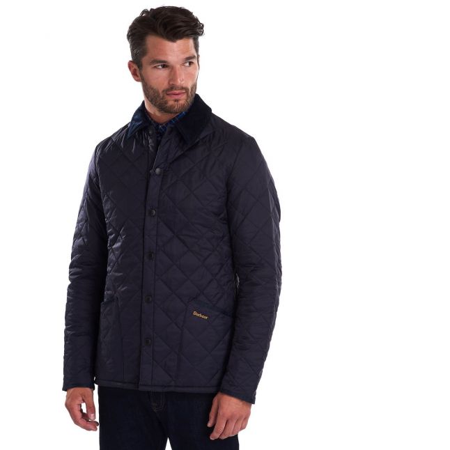 Mens Navy Heritage Liddesdale Quilted Jacket