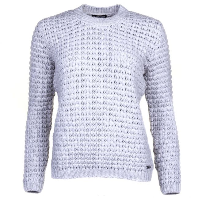 Womens Silver Marl Enduro Knitted Jumper