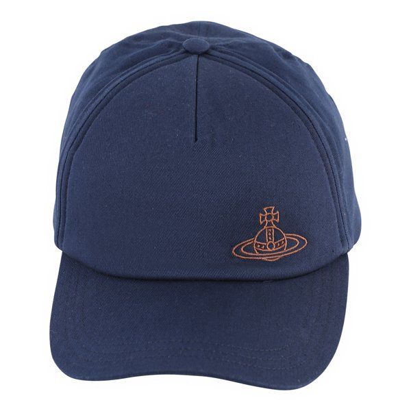 Mens Dark Blue Brushed Cotton Cap