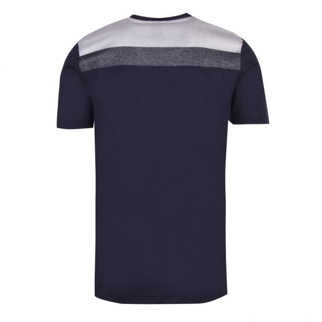 Athleisure Mens Navy Teep 1 Stripe Detail S/s T Shirt