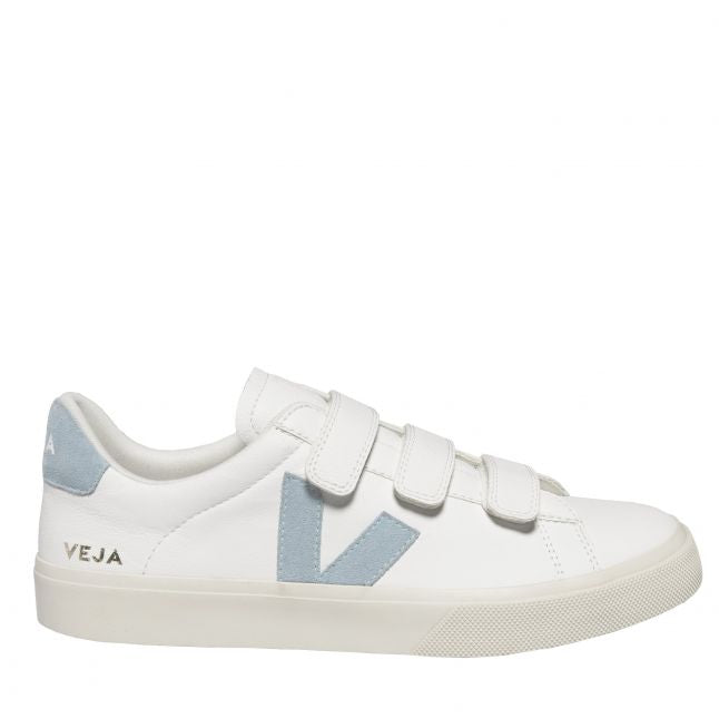 Womens	Extra White/Steel Recife Logo Trainers