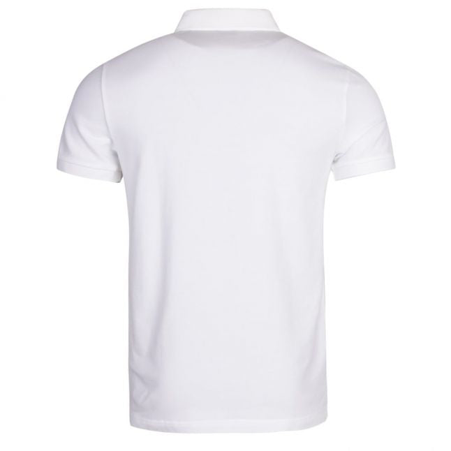 Casual Mens White Passenger S/s Polo Shirt