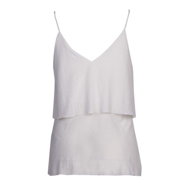 Womens Cloud Dancer Vipetra Layered Cami Top