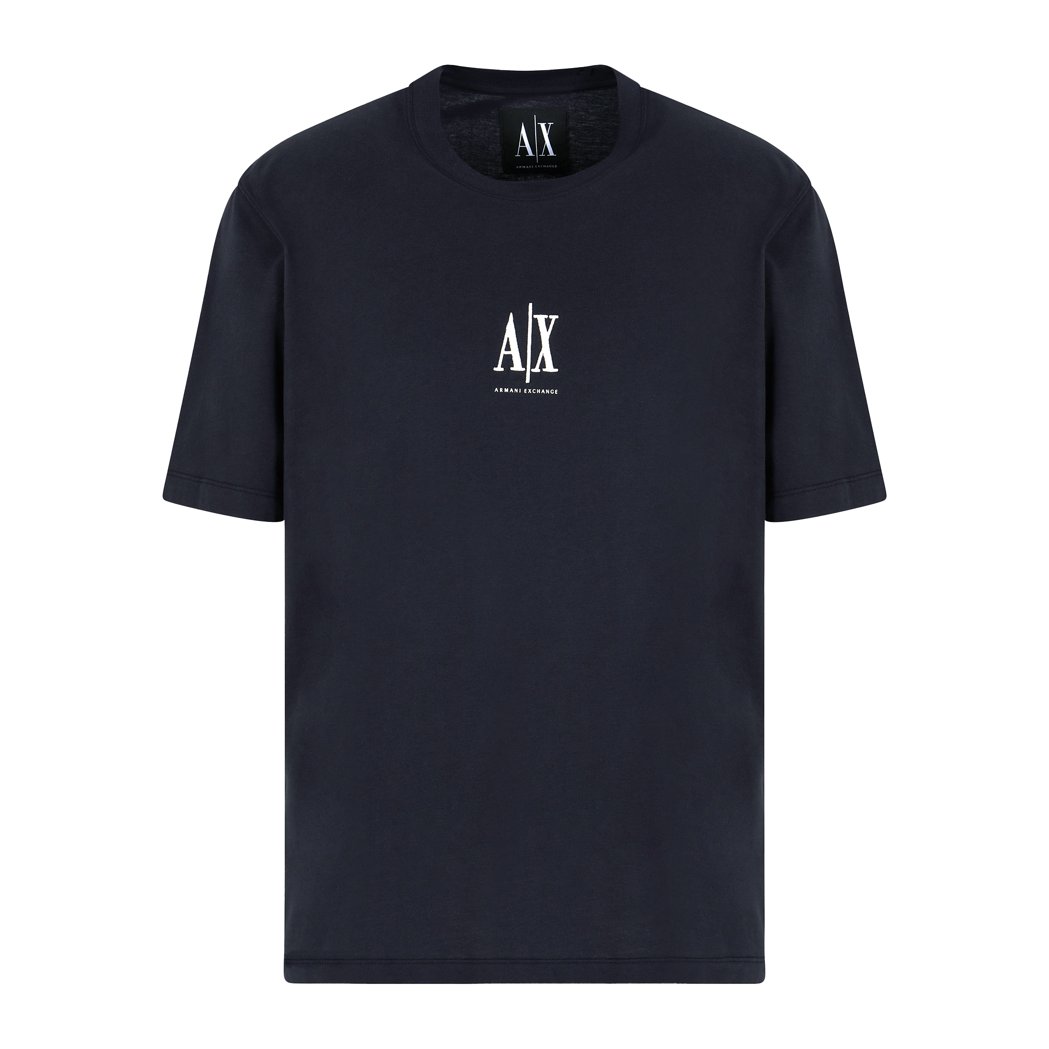 Mens Armani Exchange Deep Navy Centre Icon S/s T Shirt