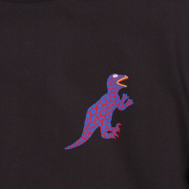 Womens Black Dino S/s T Shirt