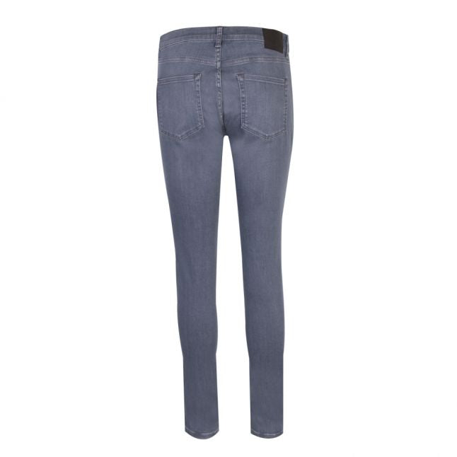 Womens Blue Grey Rebound Organic Cotton Skinny Jeans