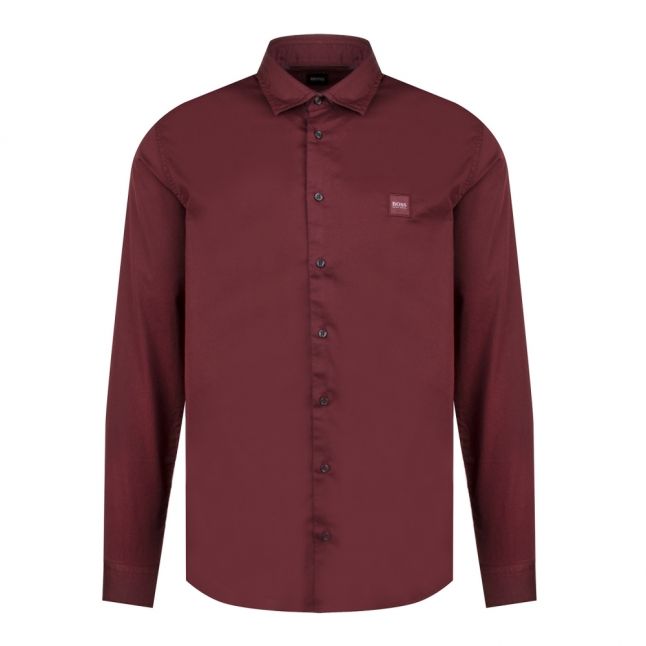 Casual Mens Burgundy Mypop_2 L/s Shirt