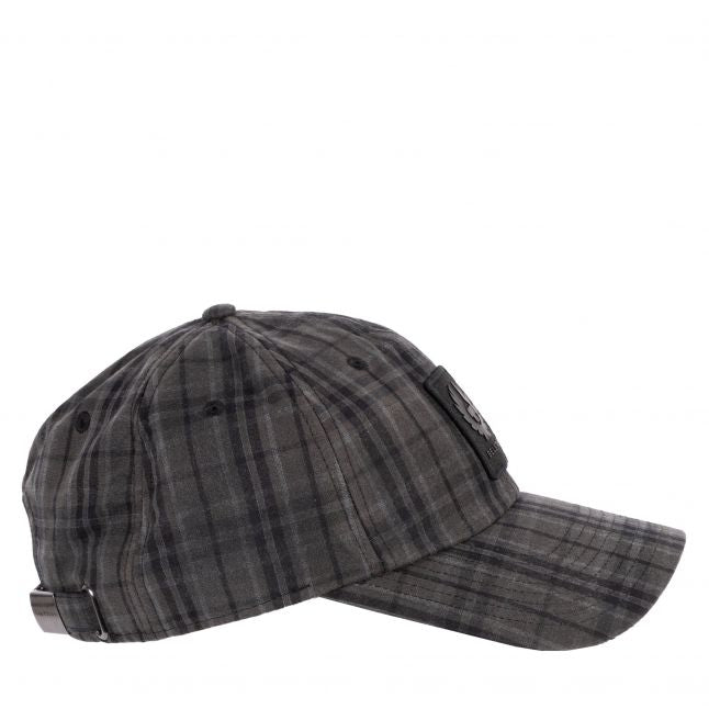 Mens Charcoal/Black Phoenix Plaid Cap