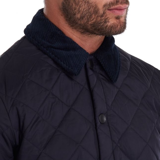 Mens Navy Heritage Liddesdale Quilted Jacket