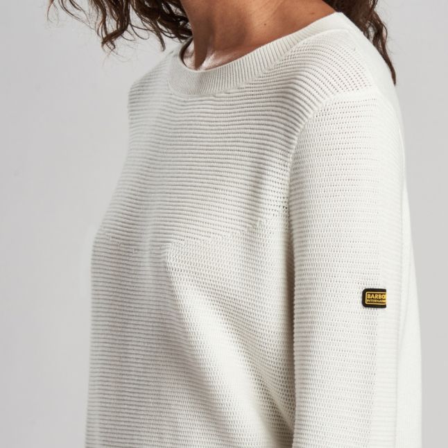 Womens Off White Apex Knitted Jumper