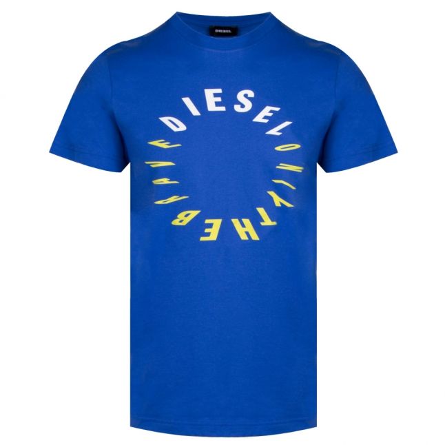 Mens Blue T-Diego-Y2 S/s T Shirt