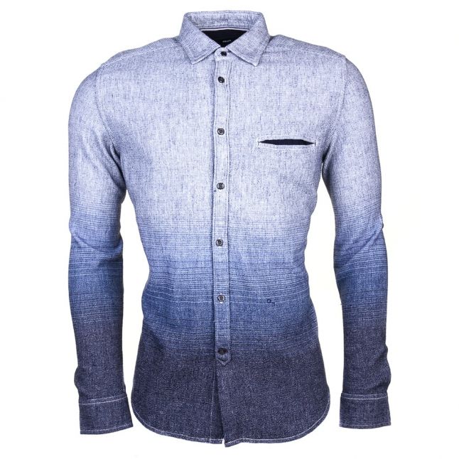 Mens Blue S-Miramar L/s Shirt